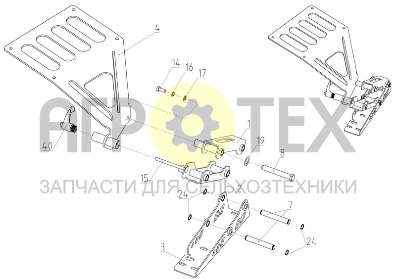 Чертеж Подвеска (МРУ-1.18.500)